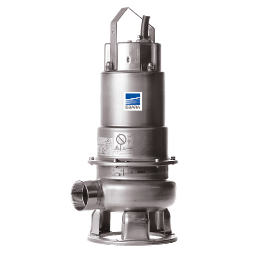 Bomba Submersivel Ebara DW 1006 1,0Cv Rotor de 86,5mm Trifasico IP68 380V
