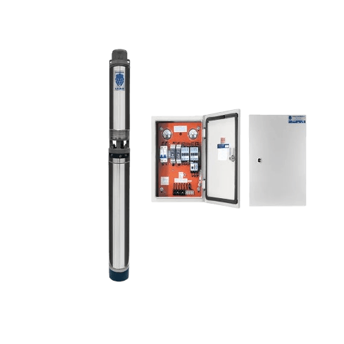 Bomba Submersa Leão 4" Polegadas 4R3RPA-09 3/4Cv 440v Trifasico Com Painel
